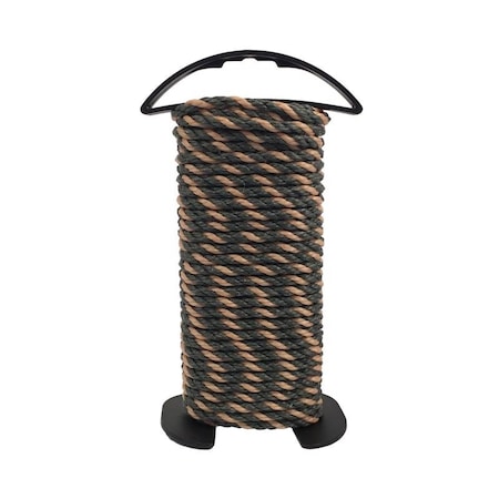 Koch Industries Koch Industries 1/4 in. D X 50 ft. L Camouflage Twisted Polypropylene Rope 5020811